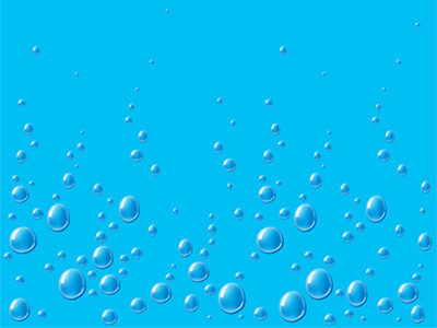 Vector Water Drops. aqua blue bubble clean clear drink drop droplet fresh illustration liquid nature rain raindrop splash splashing transparent vector water wet