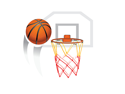 Basketball Ball and Backboard by Turkan on Dribbble