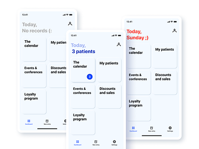 Medical app theme