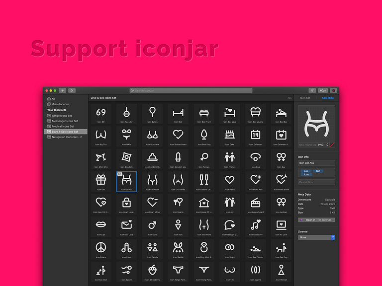 Love And Sex Icons Set By Rengised On Dribbble 9095