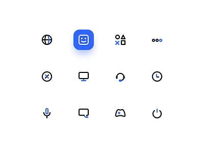 PS 5 icons set by Rengised on Dribbble