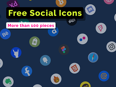 Huzzah! I updated the free icons again adobe adobexd brand assets download figma figmadesign free freebie iconjar icons invision logos sketch social social media studio svg