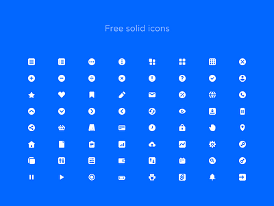 Free popular solid icons figma figmadesign free freebie icons icons design iconsdesign iconset solid