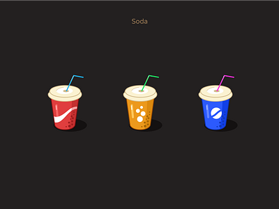 Soda cartoon figma figmadesign icons icons design icons set sketch soda