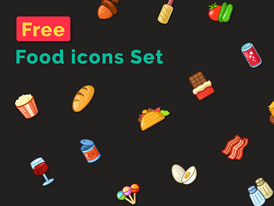 Free Food Icons Set