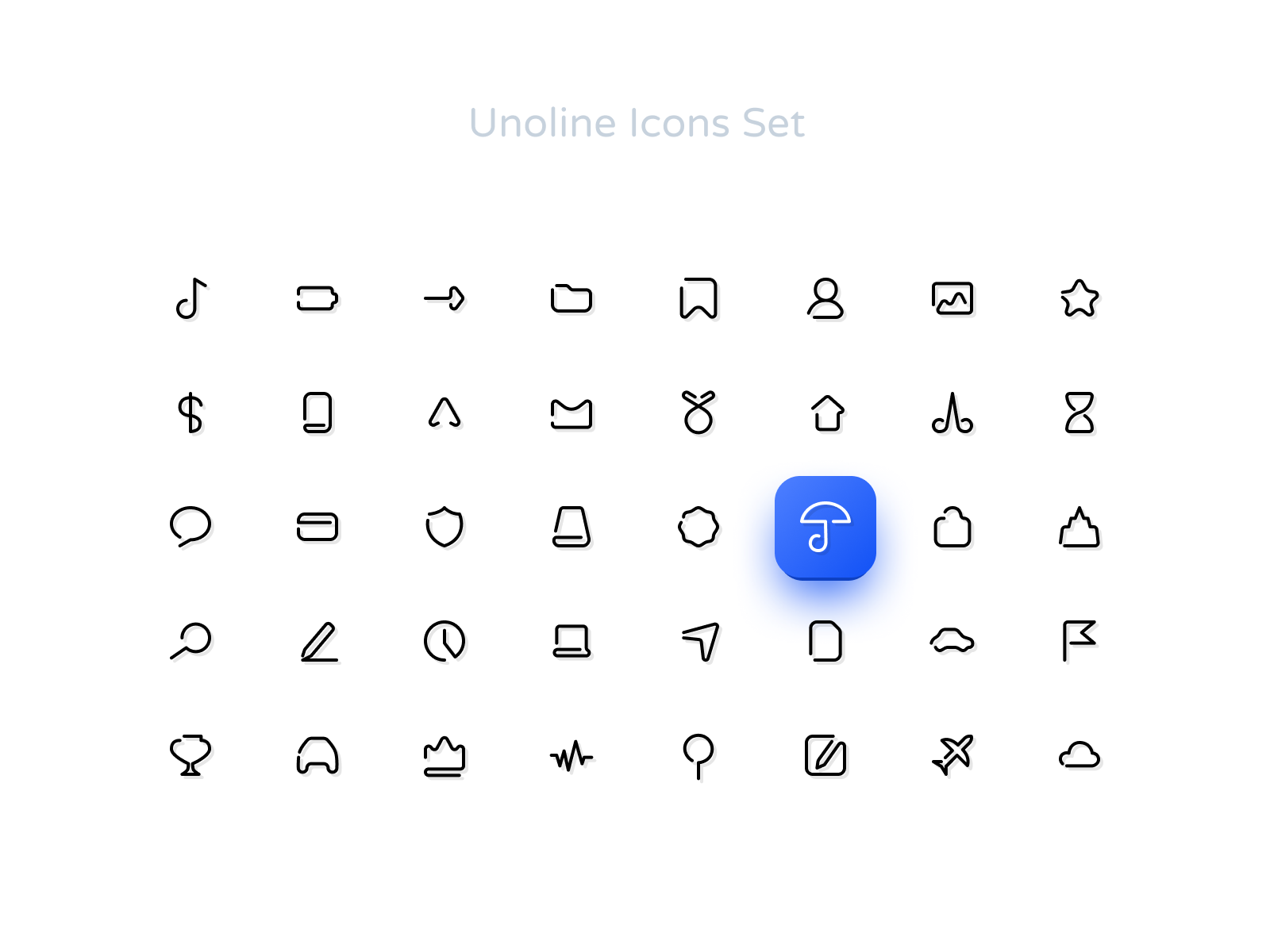 Unoline Icons Set - save 50% adobexd business demo essential figma figmadesign free icon iconjar icons invision lines livestroke oneline sketch stroke ui vector