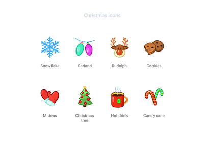 Free - Christmas Icons Pack