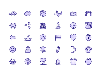 Ballpoint Pen icons ballpoint ballpoint pen blue hand hand drawn icons kids pen point