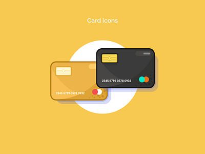 Card icons business card figma finance gold icon icons icons design illustration mastercard payment ui vector