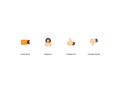 Icons system for adult project