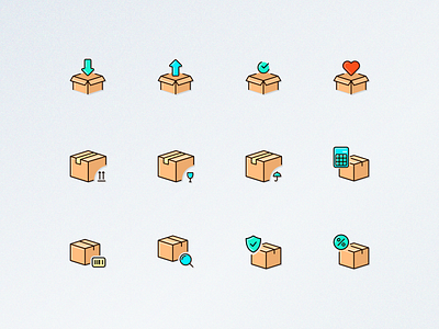 Fast Delivery Icons Pack club courier courier app delivery figmadesign graphic icon design iconography icons icons design icons pack iconset illustration outline service shipping symbol unpackage