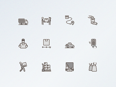 Fast Delivery Icons Pack