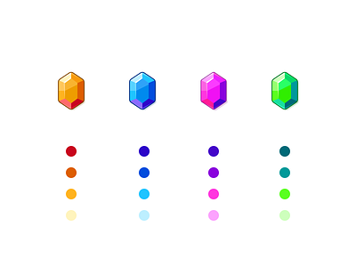 How do you like style? crystal figmadesign game ui gameicons gemstone icon design icons