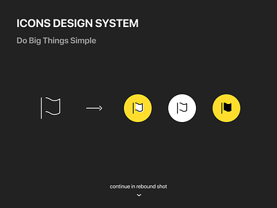 Do Big Things Simple design figmadesign icon pack icon set icon web icondesign icondesigner iconic iconography icons icons design outline stroke system ui