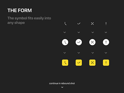 The symbol fits easily into any shape badge cobination combine icondesigner icons line outline stroke symbol system transform