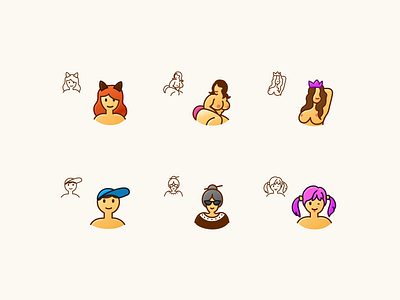 Bbw Cartoons Nude - Bbw designs, themes, templates and downloadable graphic elements on Dribbble