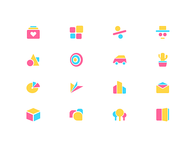 Free Abstract Geometric Icons abstract cactus chart cube download essentials figmadesign figure form form design free freebie freebies geometric geometric art icon design icons love mail vector