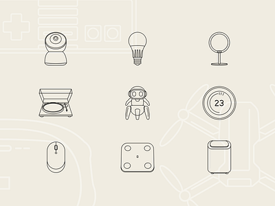 Free Tech & Electronic Technology icons #3 camera devices electronic free freebie freeicons icons icons design icons pack illustration mouse robot scale smart svg tech technology termostat vinyl