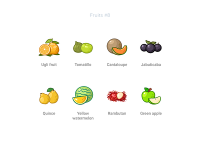 Fruits Icons - part II