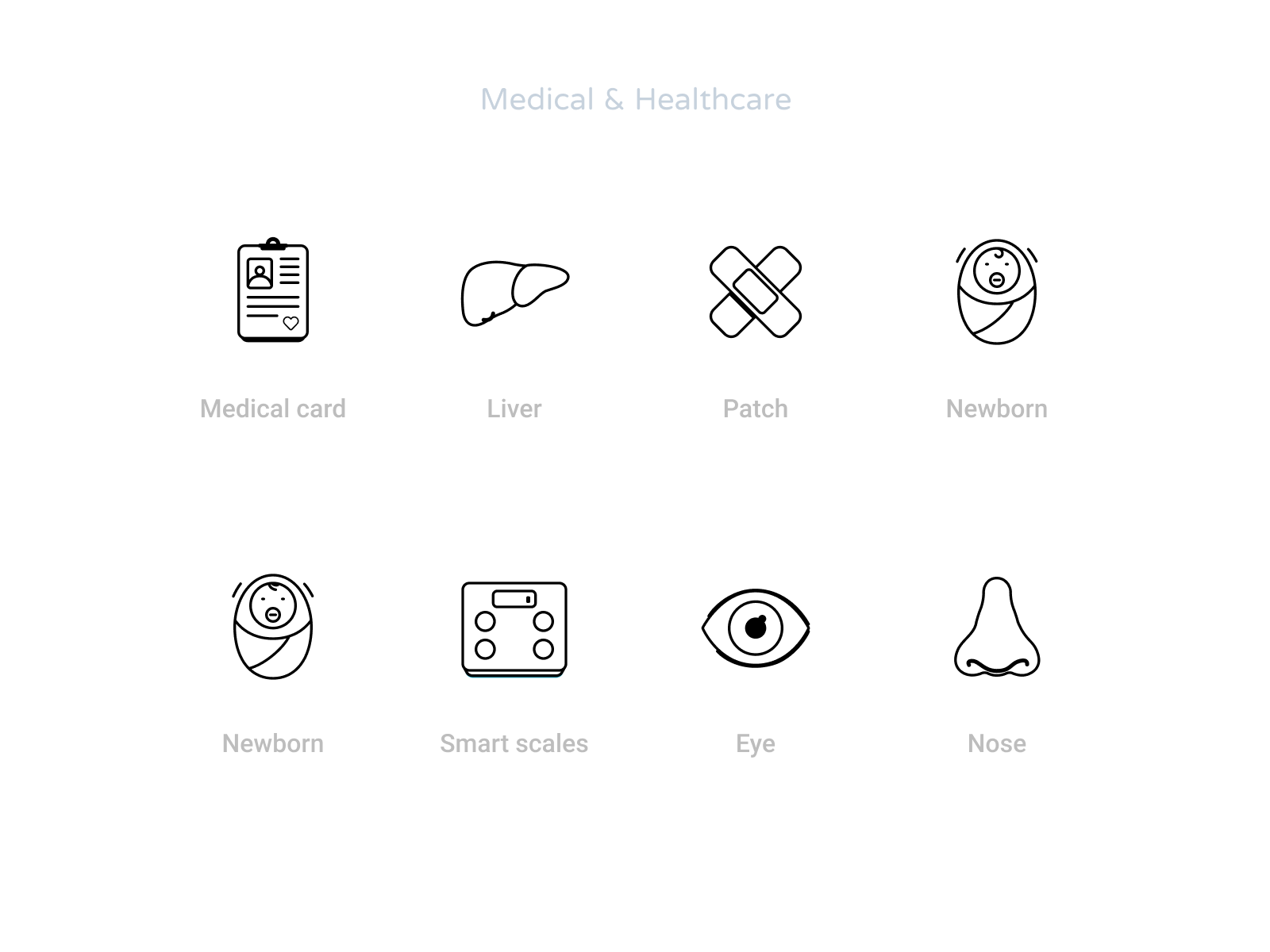 Medical And Healthcare Icons Set By Rengised On Dribbble 6793