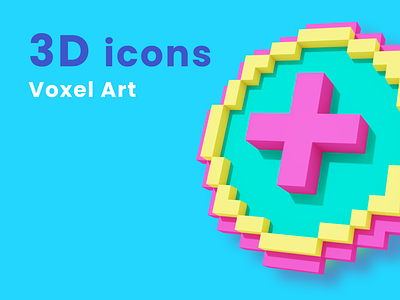 Voxel Art UI Icons