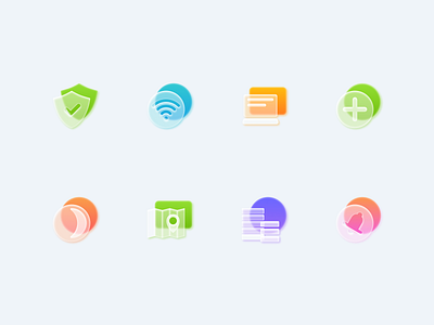 Frosted Glass Icons Set - part 4 3d design effect essential figma frosted glass iconpack icons iconset morphism resourses sketch soft ui vector