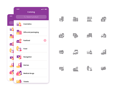 Food app app appdesign catalog fastfood figma food icons menu order sale shopping uidesign