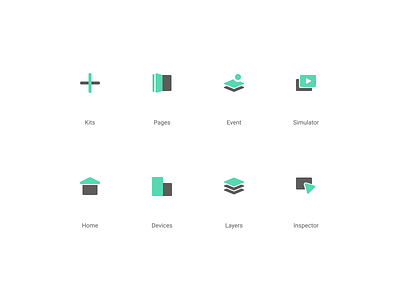 Software icons sketch