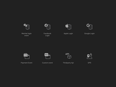 Software icons sketch api authorization event figma icons iptions login outline socialicons soft software tools twotine ui uidesign