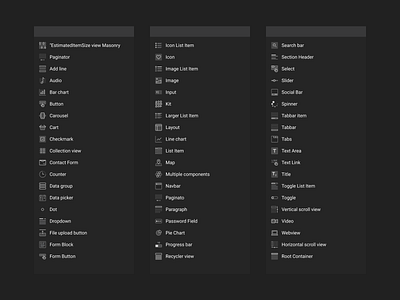 Software icons set basic component components dashboard figma icon icons layers soft software uidesign