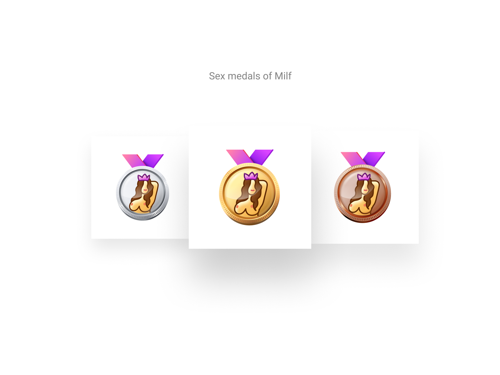 Sex medals of passion #3 badge icon