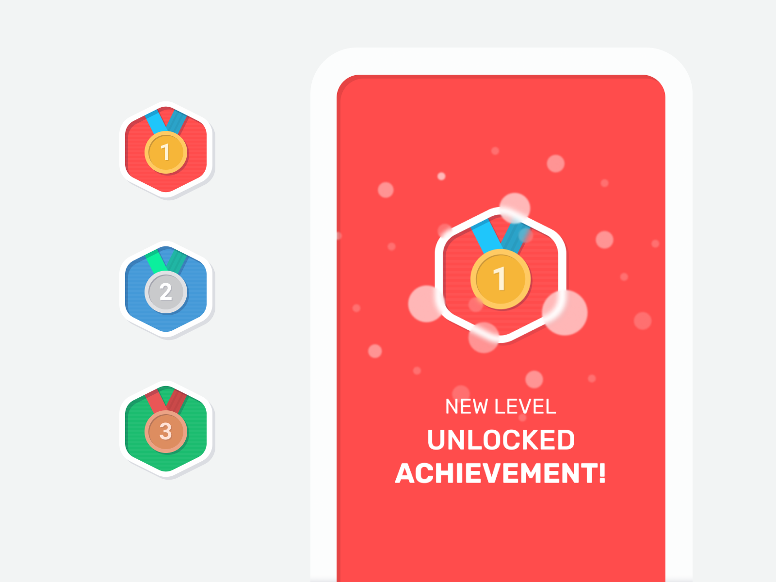 One More Achievements By Rengised On Dribbble