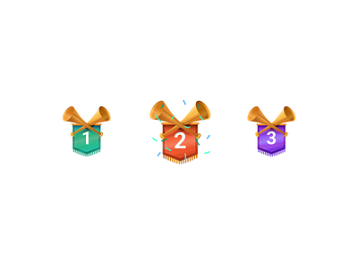 New level - sketches achievement award figma horn icondesign icondesigner icons level new ribbons
