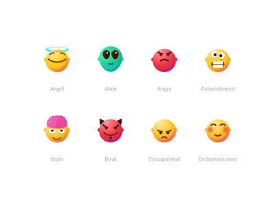 Faces, Smiles, Emojis #2 3demoji 3dvector avatar character emoji emotion faces figmadesign icon icons people skeuomorphism smile uidesign vector vectoremoji