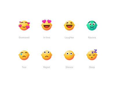 Faces, Smiles, Emojis #3