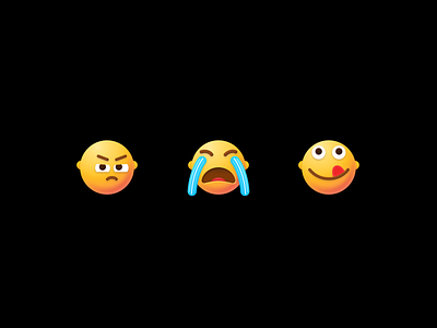 My new emojis 3demoji 3dvector cry crying emojis emotion envy faces figma fun icon icons naughty sad smile uidesign vector vectoremoji