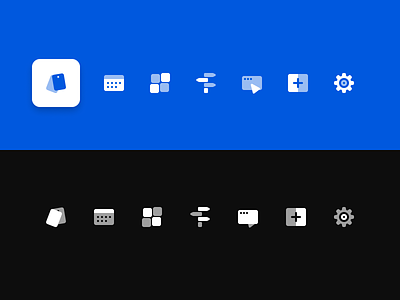 Two tone style is most impressive and actuality now app dashboard design figma iconpack icons iconset menu solid style tone transparent two twotone ui