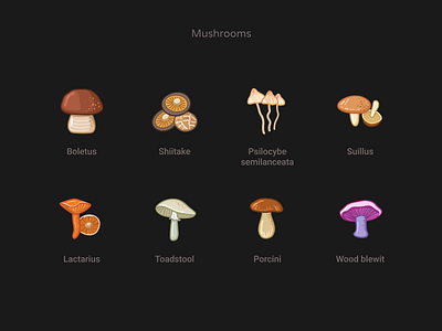 Mushrooms hit of the season