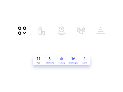 Tab Bar Icons Set