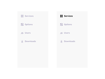 Simple icons for simple navigation design downloads figma icon icons menu options service side sketch ui users vector