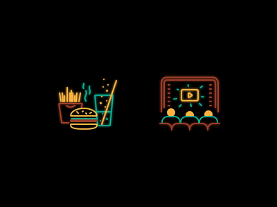 Weekend icons sketch design entertainment figma food graphic design icon icons movies sketch ui vector