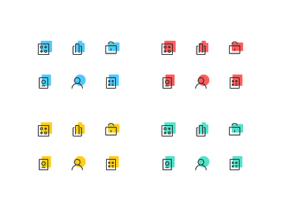 Line shift icons - sketches #3