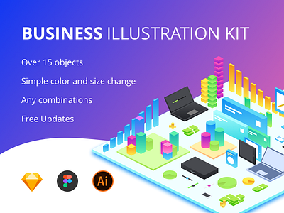 Business Illustration Kit V1