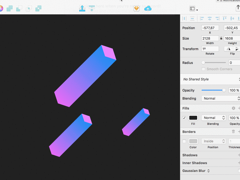 In figma you can now do also auto rotate sketch