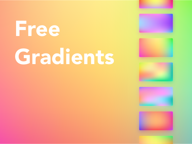 Free Gradients blur fun colors pattern adobe background gradient linear vector free