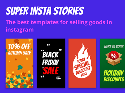 Super insta Stories advertise business card discount good insta instagram media pack post price promo psd sale smm social special stories story template