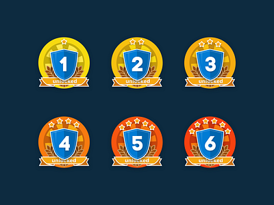 Icon achievements achieve achievements icon scout vector