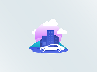 City travel app beach car city figma icon icons illustration kit limo luxury ny sand sea set sketch sky travel ui vector