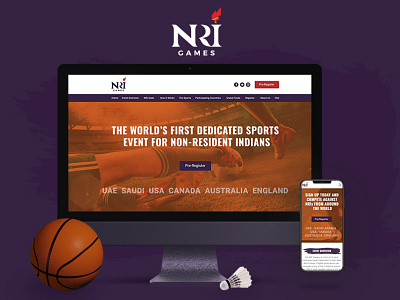 NRI Games web design&development ui ux design webdevelopment website design