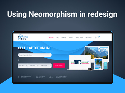 Neomorphism | Ecommerce site redesign ecommerce design neomorphism ui ux webdesign